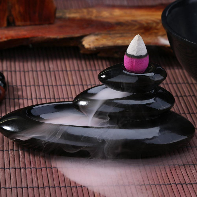 Monk Small Buddha Censer Backflow Incense Holder Incense Burner Home Decor