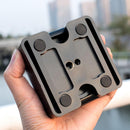 Folding Z-Flex Tripod Plate Camera Stand Holder Tilt Head for Phone