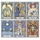 Tarot Card Molds 22 Silicone Full Set Cards Molds for Casting DIY (White) Newly