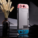 Soft TPU Transparent Shell Back Case for NS Switch Split Clear Protective Cover