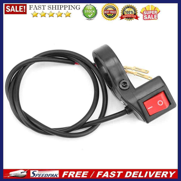 Motorcycle Handlebar Headlight Switch ON OFF Button for E-bike Motorbike AT