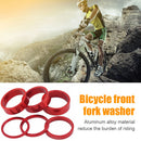 6x CANSUCC Bike Headset Washer Bicycle Front Fork Spacers Aluminum Ring Gasket