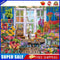 Paint By Numbers Kit DIY Flower Room Colouring Oil Art Picture Craft (B33)