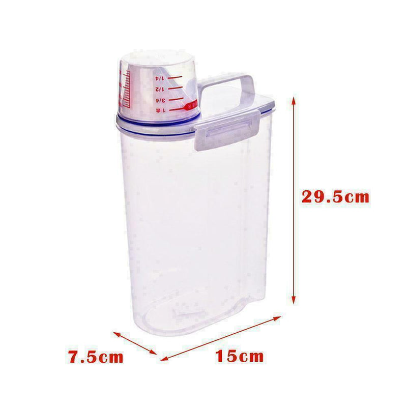 Kitchen Sealed Multi-grain Storage Tank Container Sealed Home Box G6J9