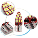3014 24SMD LED 12V License Plate Light T10 W5W Dome Map Car LED Reading Bulbs