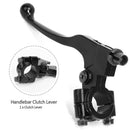 Aluminum Left 7/8 Inch Handlebar Clutch Lever for Pit Dirt Bike ATV (Black)
