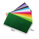 40pcs Colorful Craft Nonwoven Felt Handmade Polyester Fabric For