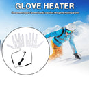 1 Pair 5V Carbon Fiber USB Gloves Heated Pads Winter Thermal Handheld Warm Heater