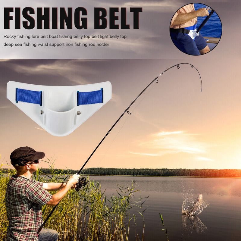 Fishing Rod Support Belt Belly Top Rod Holder Boat Fishing Tackle Accessories