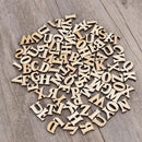 Cardmaking Unfinished Wooden Letters Cutting Discs Tile Alphabet Wood Sign