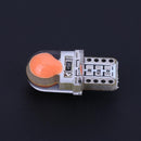 10pcs 12V T10 W5W LED Lamp COB Silicone Shell Car Turn Side Lamps(Red) Newly