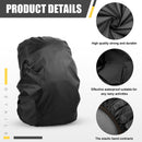 Waterproof Backpack Rain Cover Portable Backpack Cover Hi-Visibility for Ou