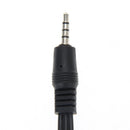 3.5mm Jack to 3 RCA Adapter Cable Audio Video AV Converter 1.2M 4FT(2pcs)