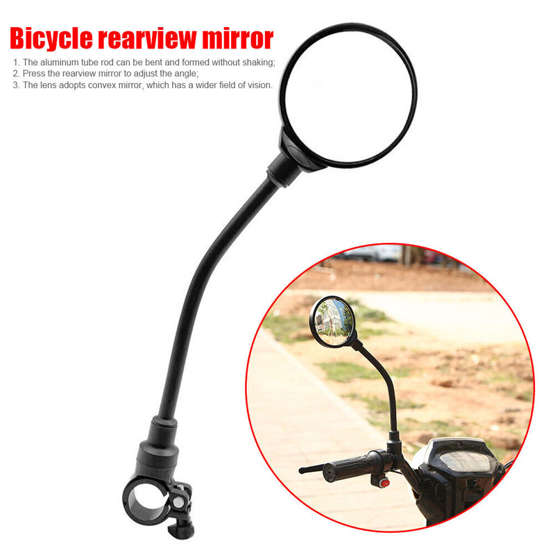 Bike Rear View Mirror Wide Range Bicycle Handlebar Reflector Cycling Accessories