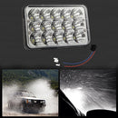 150W 4X6 inch Truck LED Headlight DRL 15000LM 6000K Square Lamp for SUV Newly