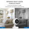 Wifi 360 Degree Rotation Two-way Voice Camera IR Cam Video Recorder A2 Camera