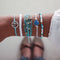 Multilayer Weave Rope Ethnic Bohemian Beads Shell Bangle Jewelry Gifts Bracelet