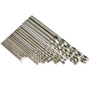 Hand Drill with Keyless Chuck+48pcs Manual Twist Drill Bit Drilling Rotary Tools