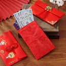 Year's Wedding Banquet Bag Brocade Hand-sewn Cloth Red Envelope Chinese Style