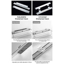 Rebound Cabinet Runners Bearing Slides Keyboard Drawer Slides Slide Steel