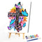 Butterfly on Cross Oil Paint By Numbers DIY for Adults Children Decor Canvas Kit