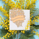 Flowers Series Silicone Seal Cutting Dies Embossing Decorative Template Craft