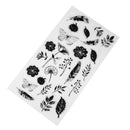 Flower Leaf Transparent Silicone Seals DIY Stamp Scrapbook Album Decor Gift