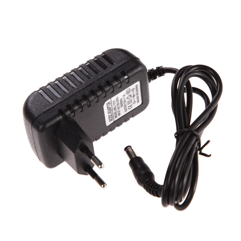 AC 100-240V Converter Adapter DC 5.5 x 2.5MM 12V 1A 1000mA Charger EU Plug