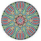 5D DIY Diamond Painting Mandala Wooden Round Coaster Cup Cushion (AA1058-7)