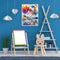 Hot Air Balloons Oil Paint By Numbers DIY Handpainted on Canvas Wall Picture Kit