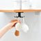 360 Degrees Rotation Hook Household Kitchen Hanging Storage Holders Organizer