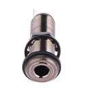 1pcs Long Threaded Stereo Brown Copper Electric Guitar Output Female Bass Professional
