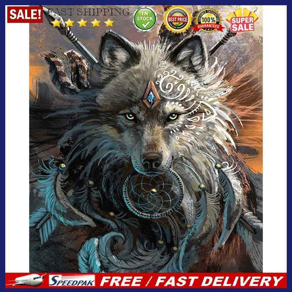 Oil Painting By Numbers Acrylic Handmade Forest Animals Digital Picture Dec