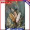 Forest Plantain Leaves Oil Paint By Numbers DIY Frameless Drawing Kit for Adults