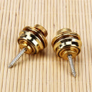 2PCS Anti-Skid Straplocks Electric Acoustic Guitar Bass Strap Locks Button