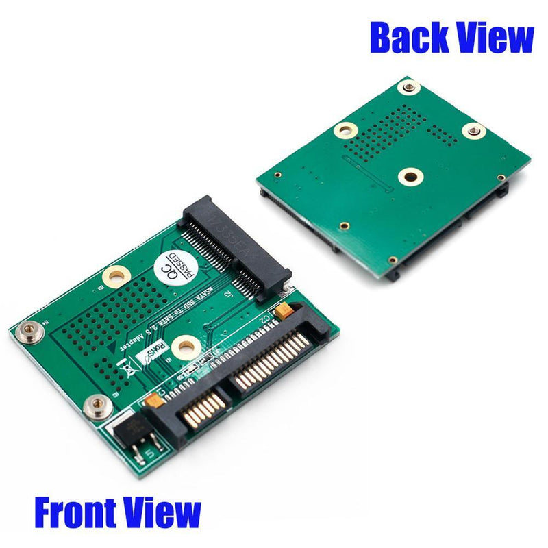 Mini PCI-E Msata SSD to 2.5 Inch SATA Adapter Converter Card Module Board