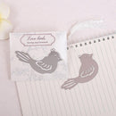 Creative Wedding Gift, Pretty Bird, Metal Tassel, Bookmarks in Action