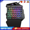 G94 One Handed Gaming Keyboard 35 Keys Wired Membrane Gaming Keypad for PC