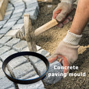 Paving Round Stepping Stone Concrete Mold Floor Path Maker Mould for Garden