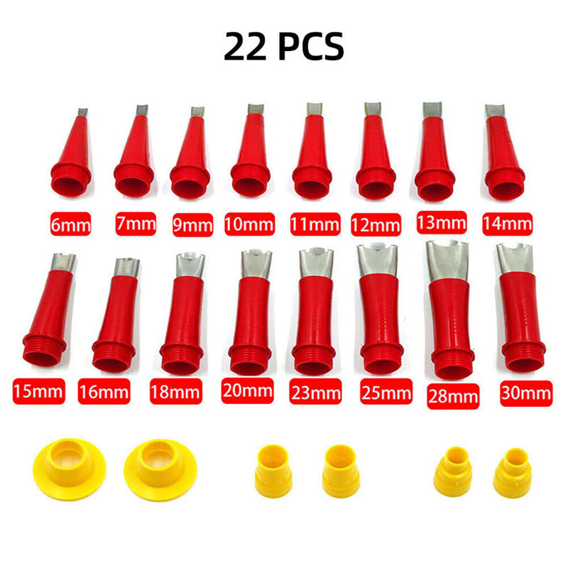 Caulking Caulk Nozzle Applicator with Base Kits Sealant Finishing Tools Newly
