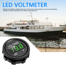D1 Car Motorcycle DC 12-24V Digital Panel Voltmeter Voltage Meter (Green) Newly