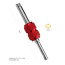 Aluminum Alloy Car A/C Air Conditioning Valve Core Remover Wrench (Red)