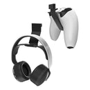 2x Headset Stand Controller Holder Gamepad Hook Hanger for PlayStation 5 Co