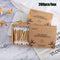 Wooden Nose Ears Cleaning Sticks Ear Swab Cotton Buds Bamboo Cotton Swab