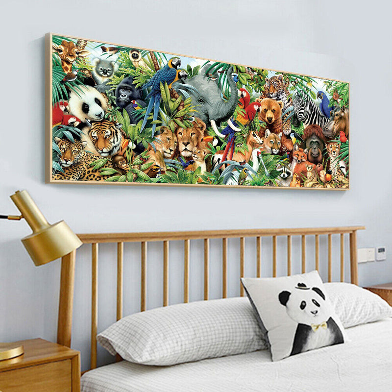 Diamond Embroidery Animal Collection Drawing DIY Diamond Painting Kit Home Decor