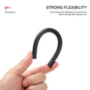4x Outdoor Stove Furnace Hose Tube Sleeve Cover Camping Equipment (Black) Newly