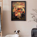 5D Handmade Canvas Mosaic Old Couple Full Diamond Painting Point Drill Craf