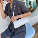 Fashion Solid Women Tote Bag Alligator PU Shoulder Handbag Street Underarm Purse