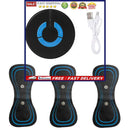 Electromagnetic Wave Leg Massager Shaper Mini Cervical Massager for Full Body