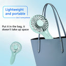 Mini Pocket Fan Cooler Air Handheld Portable Cooling USB Desk Fans (Green)